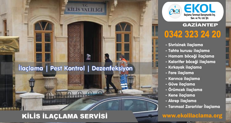 kilis ilaçlama kilis ilaçlama