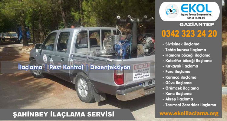 Şahinbey Böcek İlaçlama