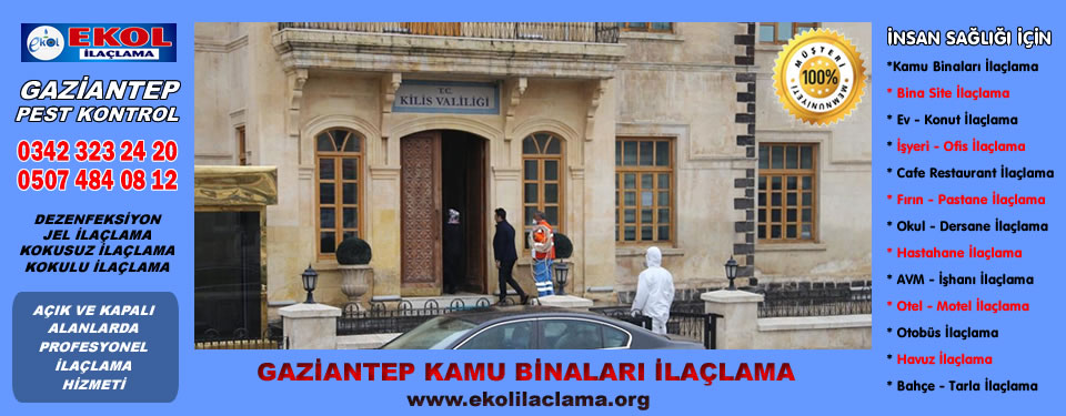 Kamu Binaları İlaçlama