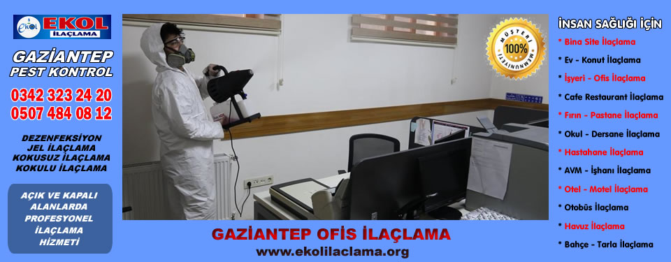 Gaziantep Pest Kontrol Hizmeti